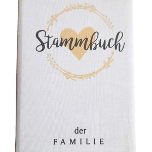 Stammbuch der Familie Serie 'Abverkauf1' · Familienstammbuch · Heiratsurkunde · bedruckter Leineneinband · personalisiert