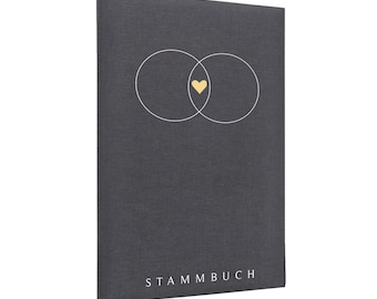 Stammbuch Serie Alan klassisch, A5, A4 verschiedene Farben