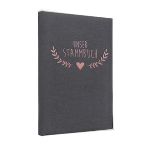 Stammbuch Serie Boho - Familienstammbuch - verschiedene Größen, Heiratsurkunde, Geburtsurkunde.