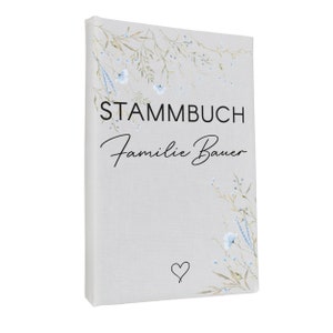 Stammbuch der Familie 'Nr. 810' · Familienstammbuch · Heiratsurkunde · bedruckter Leineneinband · personalisiert