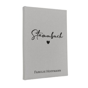 Stammbuch der Familie Nr. 302 Familienstammbuch verschiedene Größen, Heiratsurkunde, Geburtsurkunde. Hellgrau