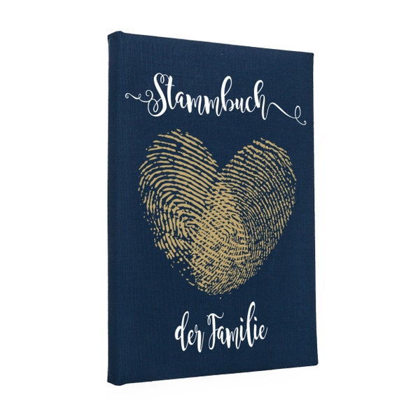 Stammbuch Serie Madita - Familienstammbuch - verschiedene Größen, Heiratsurkunde, Geburtsurkunde.