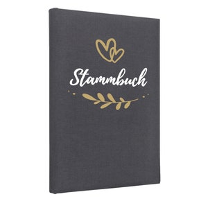 Stammbuch Serie Fiore - Familienstammbuch - verschiedene Größen, Heiratsurkunde, Geburtsurkunde.