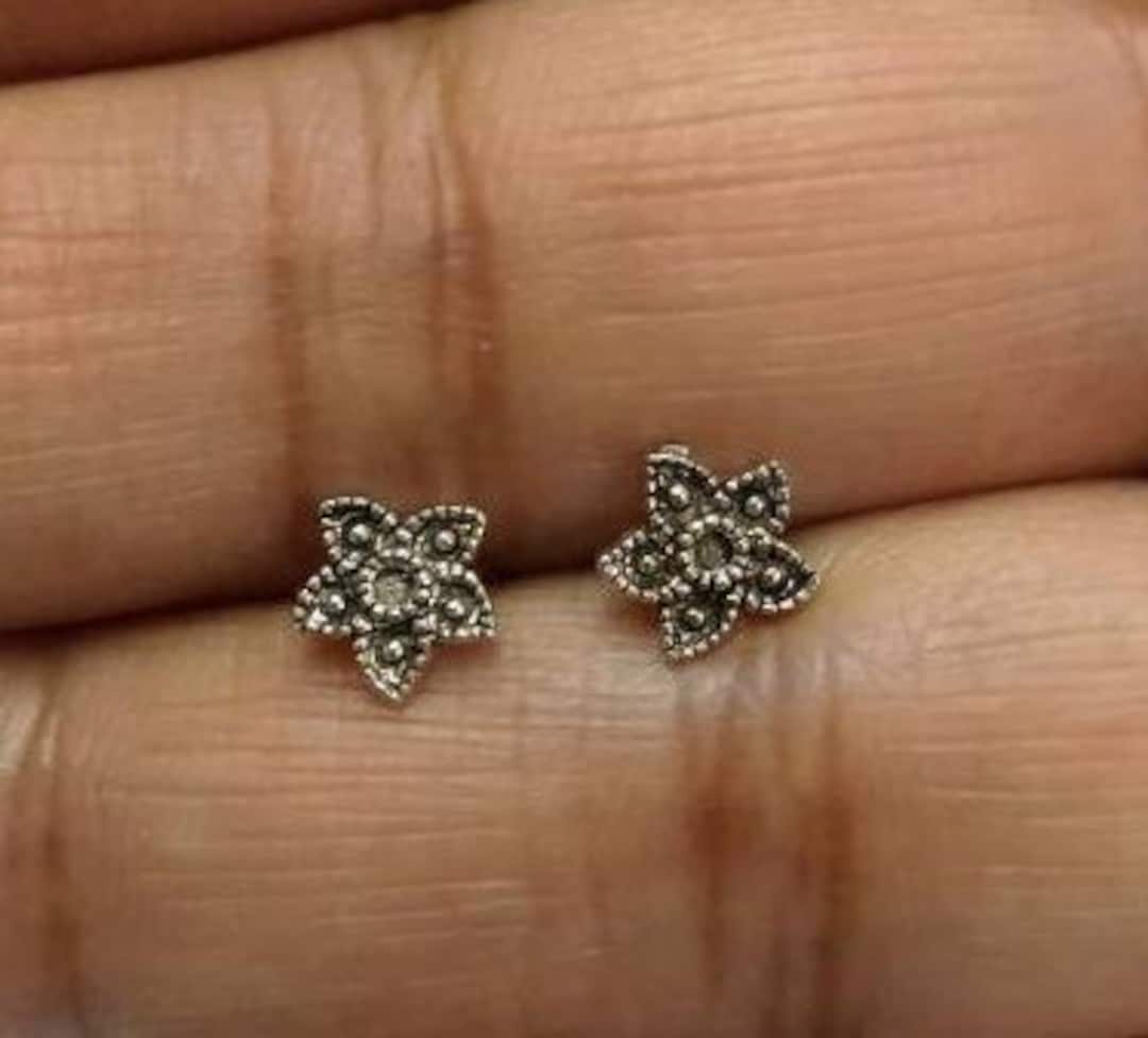 ALEXCRAFT Orecchini Cerchio In Argento 925 E Oro 14K - Doppia C Anallergici Per Donna Con Confezione Regalo - Foto 11