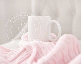 Pink Mug Mockup Etsy