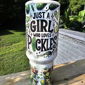 Custom Pickle Tumbler