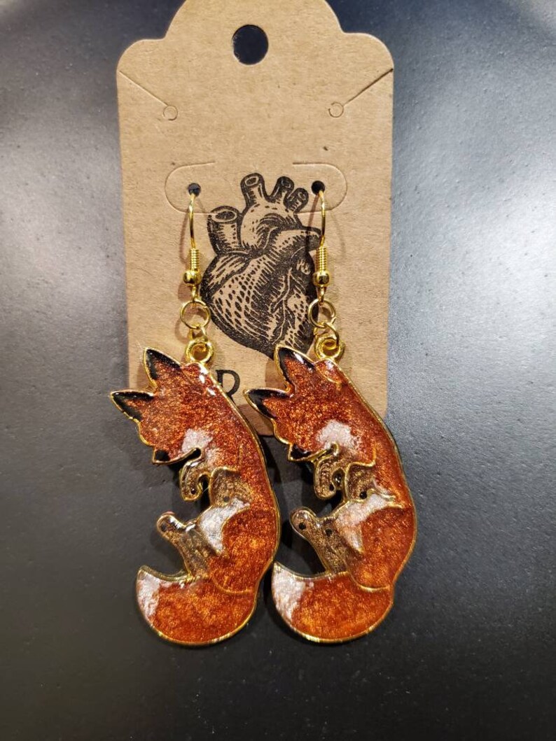 Scruffed Fox Kit Dangles