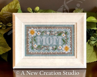 For Mom Cross Stitch Pattern