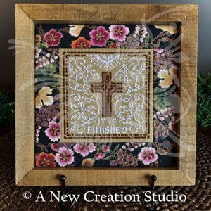 It Is Finished Cross Stitch Pattern