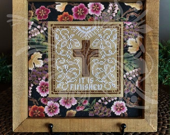 It Is Finished Cross Stitch Pattern