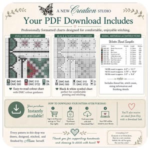 Trust in the Lord - Cross Stitch Pattern image 3