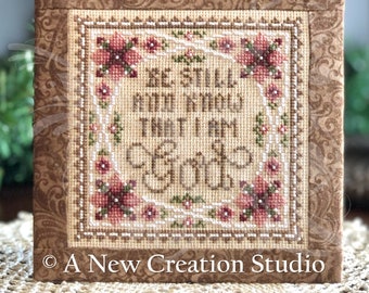 Be Still Cross Stitch Pattern