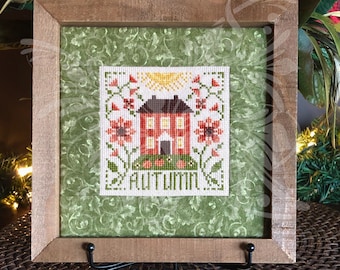 Autumn Square Cross Stitch Pattern