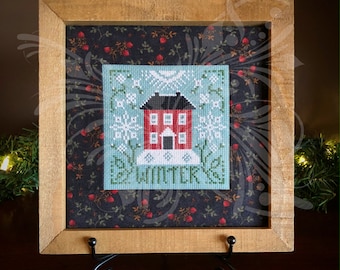 Winter Square Cross Stitch Pattern