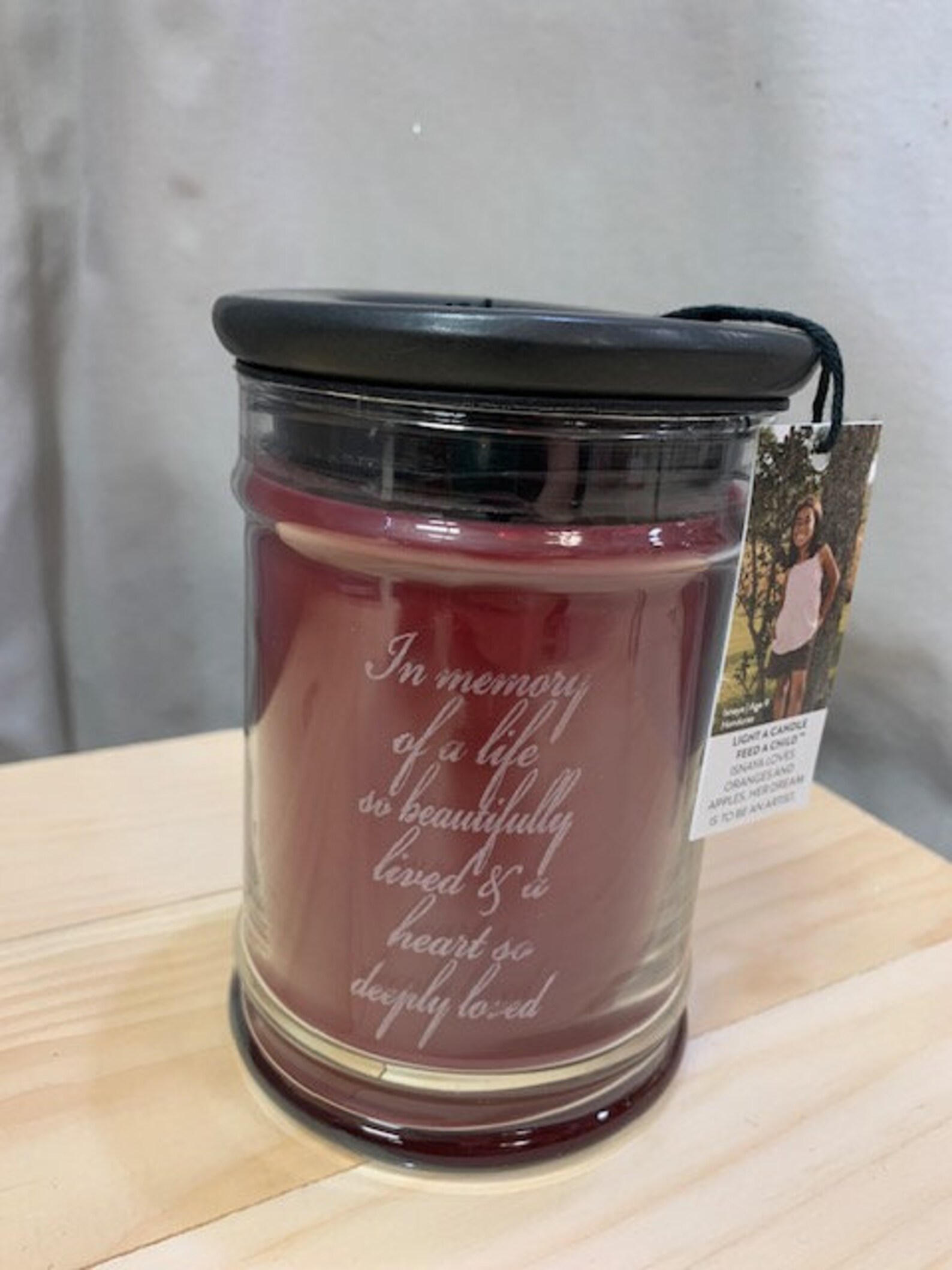 Engraved Glass Jar Candle Keepsake Memorial Sympathy Etsy