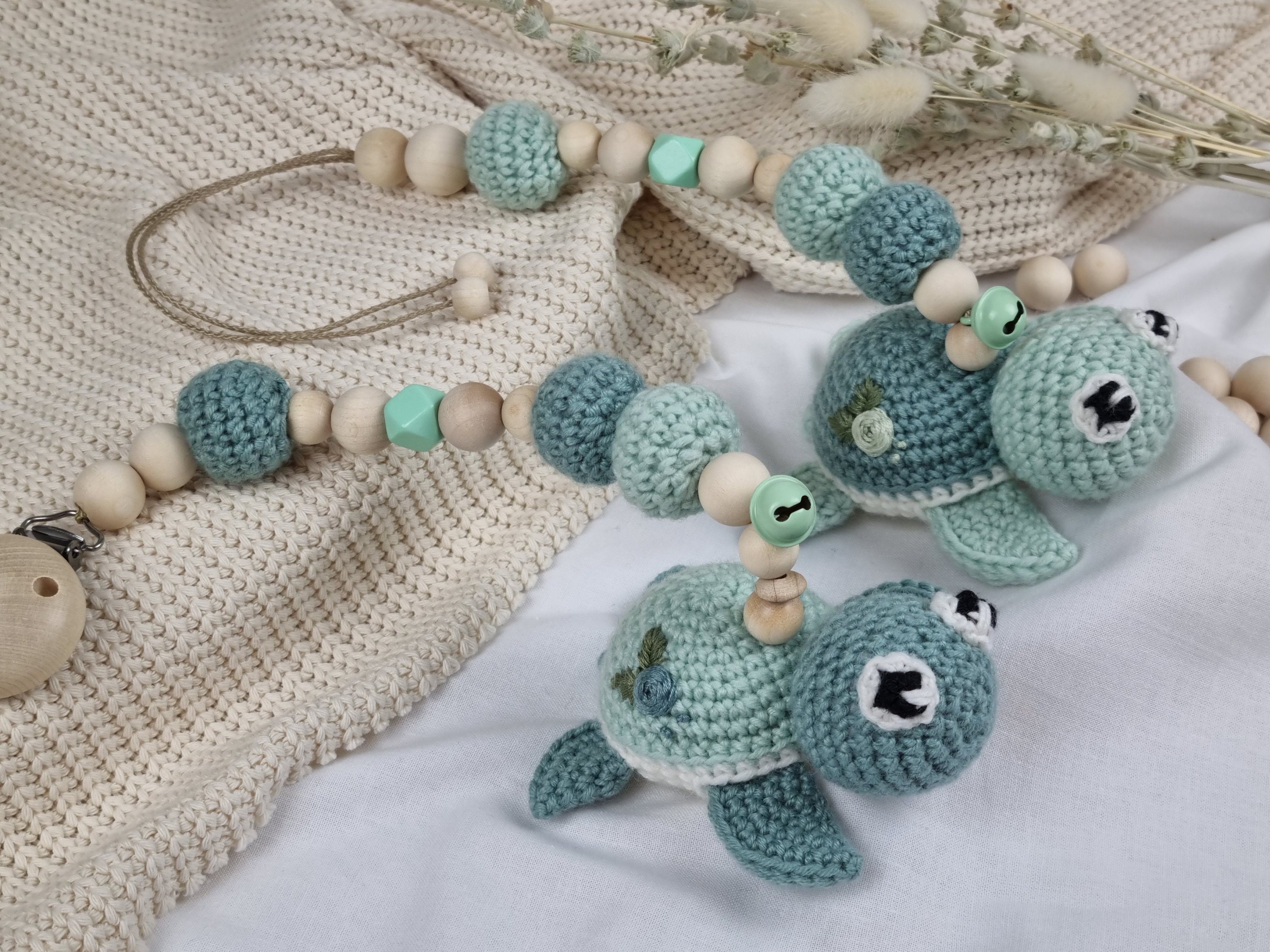 Chaîne de landau Tortue au crochet -  France