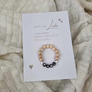 Neugeborenen Armband | Babyarmband | Personalisiertes Geschenk zur Geburt