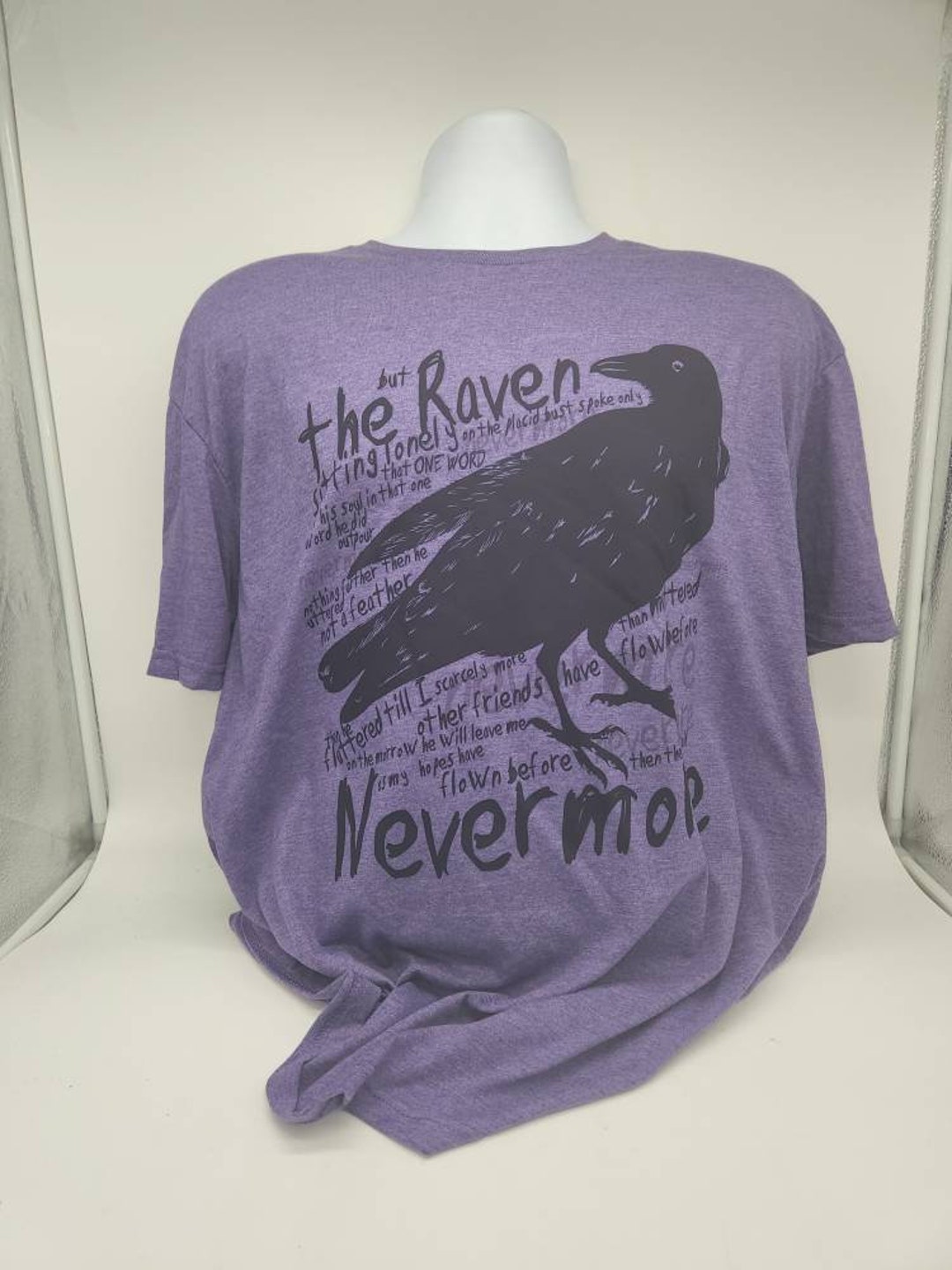 Poe Quoth the Raven Nevermore Witch Character Horror Halloween Shirt ...