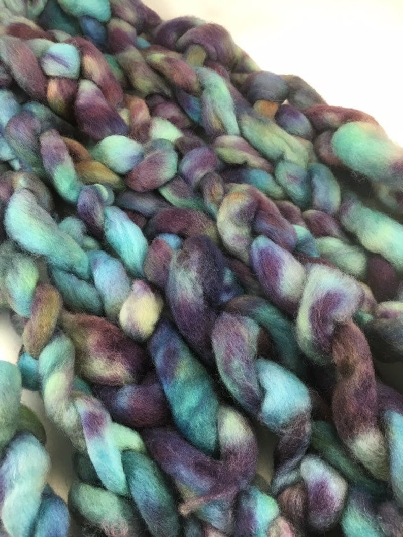 4oz Watery falkland roving