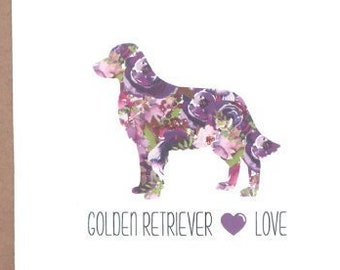 Golden Retriever Cards, Golden Retriever, Dog Cards, Greeting Cards, Dogs, Stationery, Notecards, Note Cards