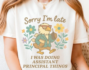 Cadeau de remerciement pour le principal, cadeau pour le principal d'une école primaire, idée cadeau pour le personnel enseignant, chemise de fin d'année pour le principal, t-shirt pour chef d'établissement