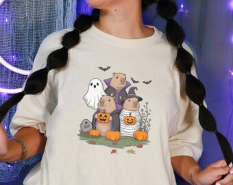 Halloween Capybara Shirt, funny capybara shirt, capybara halloween shirt, capybara shirt , halloween capybara shirt