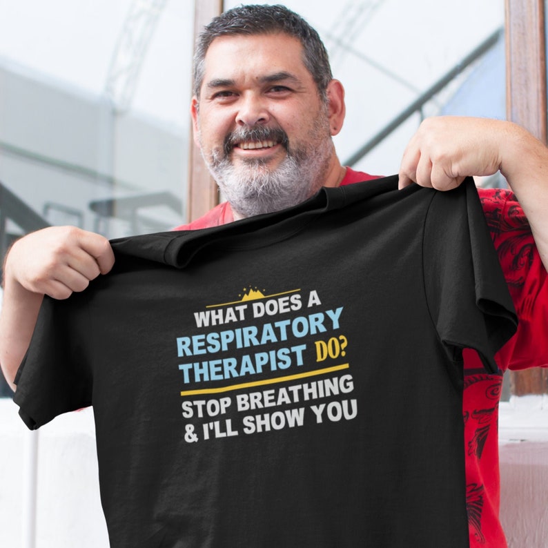 Funny Respiratory Therapist Gifts ShortSleeve Unisex TShirt Etsy