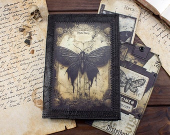 Notizbüchlein Moth Diary, Mini-Journal ca. A6