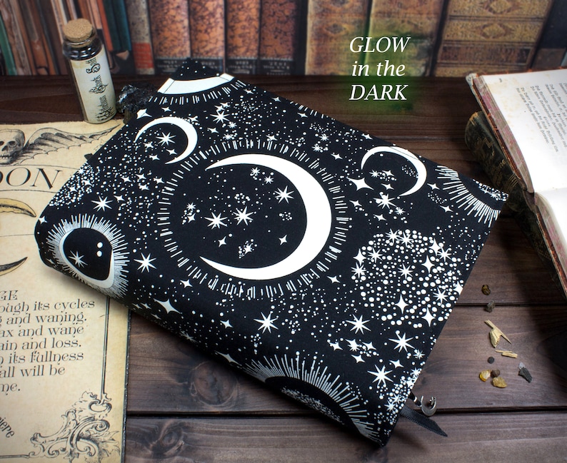 MagicMoon book cover for hardcover / paperbacks up to 21 cm book height image 2