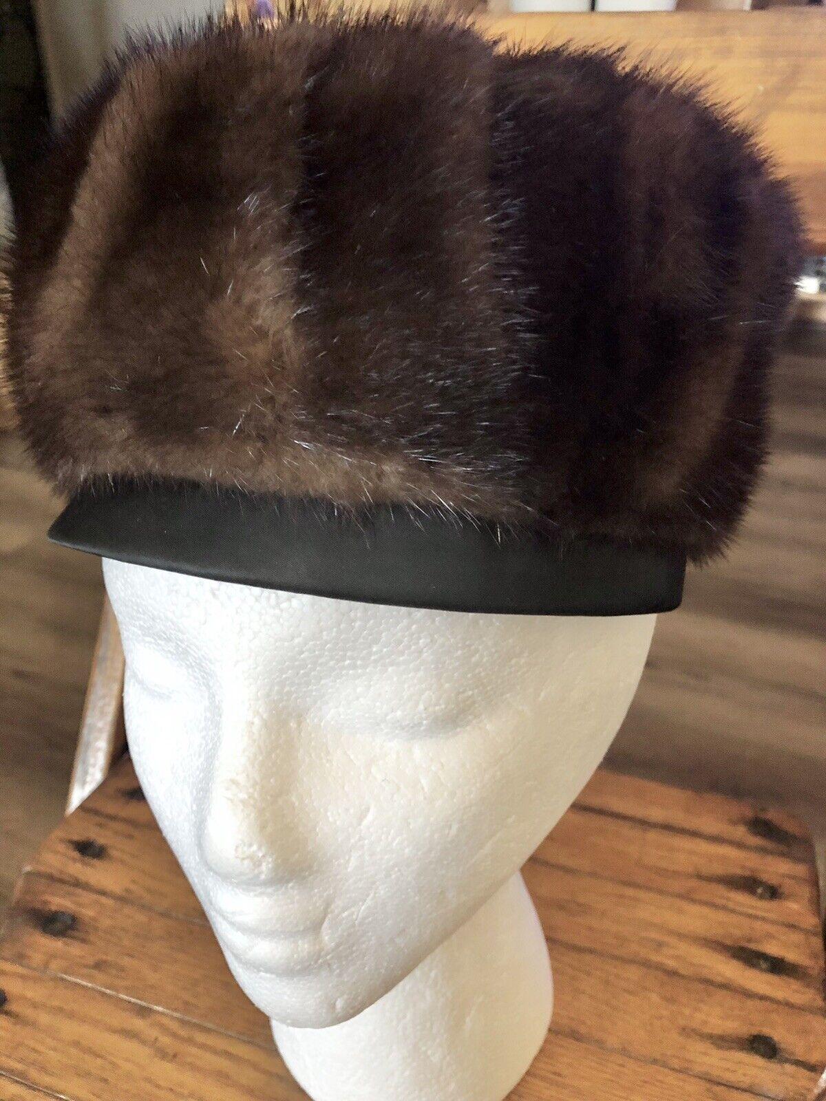 60s Mink Fur Hat - Etsy