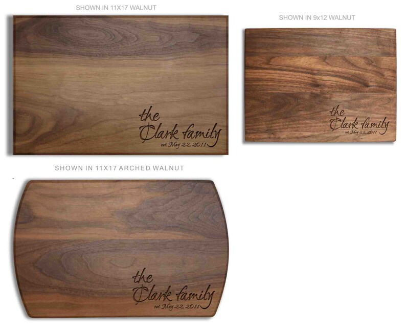 Personalized Cutting Board Closing Gift for Buyers Handmade Etsy