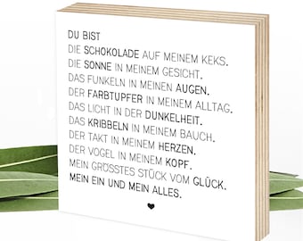 Liebeserklärung an mann
