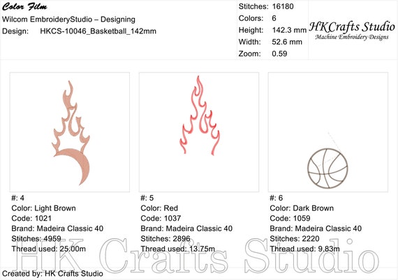 Wilcom Thread Conversion Chart