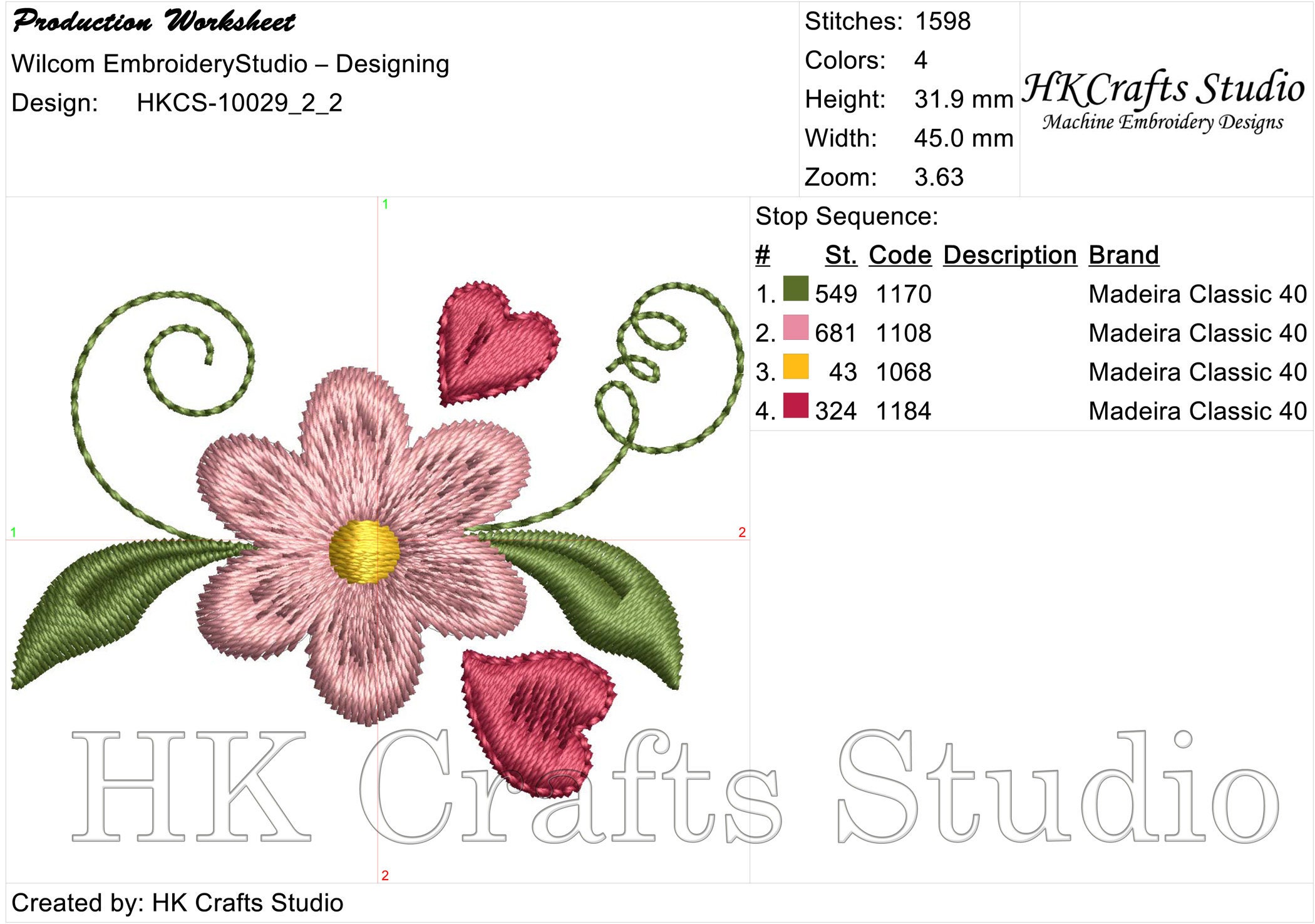 Mini flower machine jessecmault designs 2 designs in 1 pack  etsy