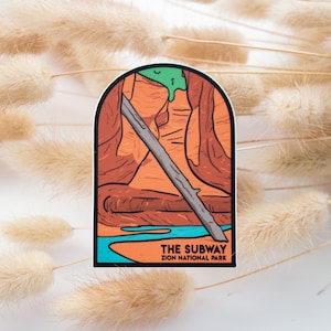 The Subway | Zion National Park Sticker