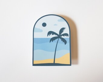 Boho Beach Sticker