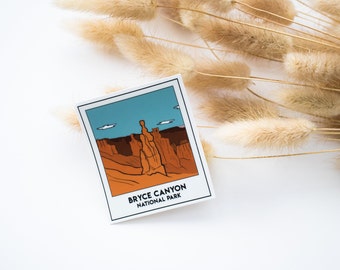 Bryce Canyon Snapshot Sticker | National Park Waterproof Dishwasher-safe