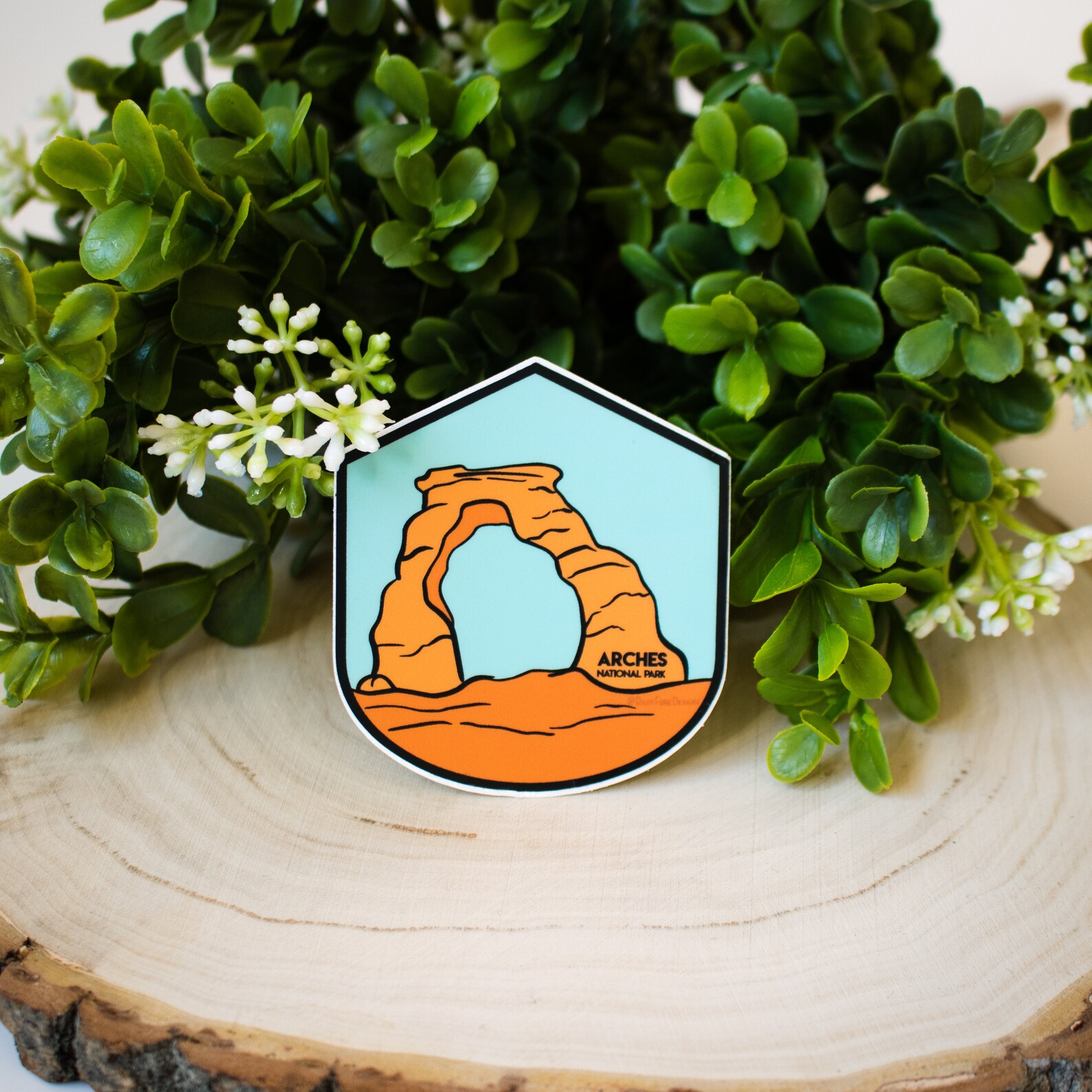 Delicate Arch Sticker | Arches National Park Sticker - Etsy