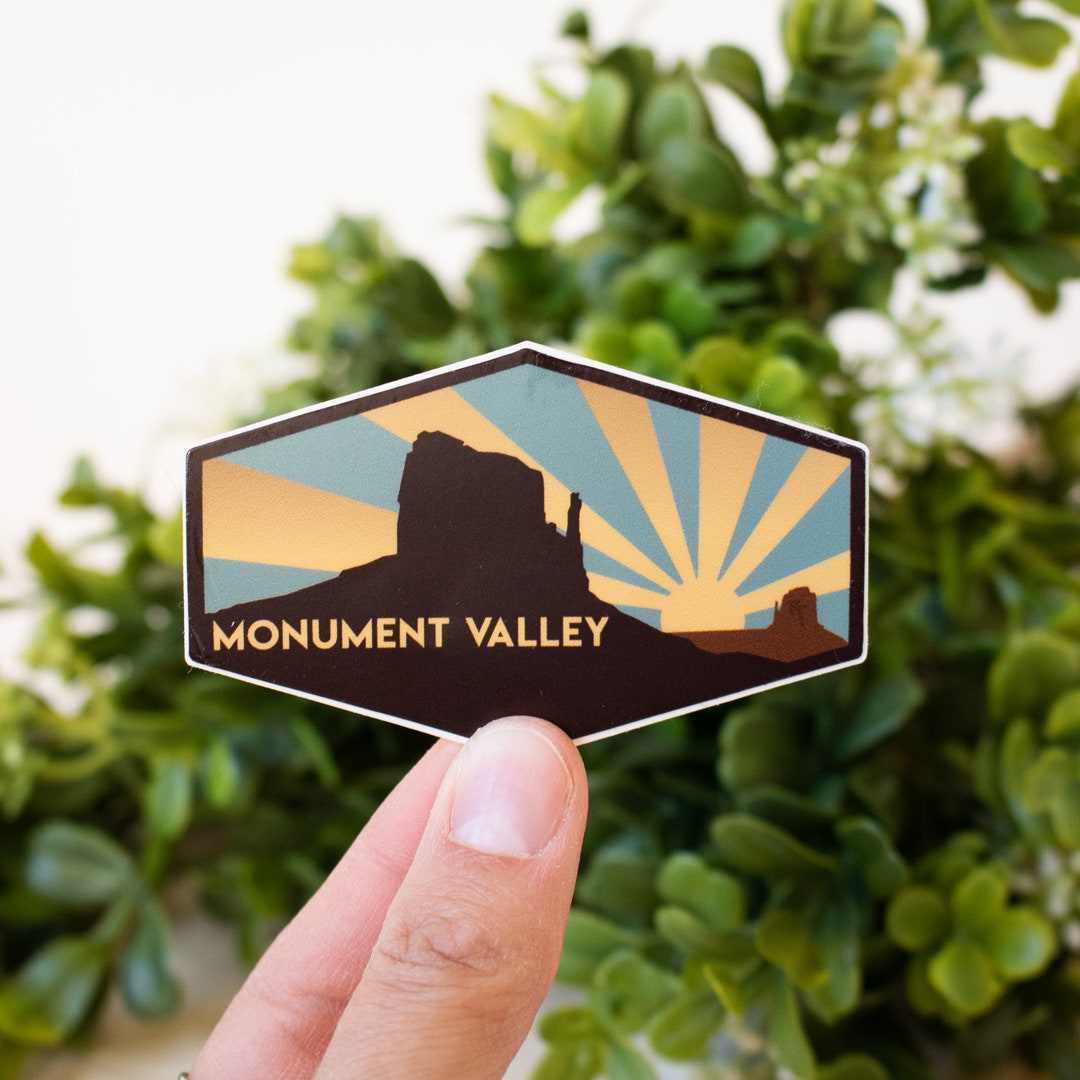 Valley Signs Sticker Monument Valley Sticker | Waterproof Travel Decal - Etsy