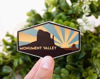 Monument Valley Sticker | Waterproof Travel Decal