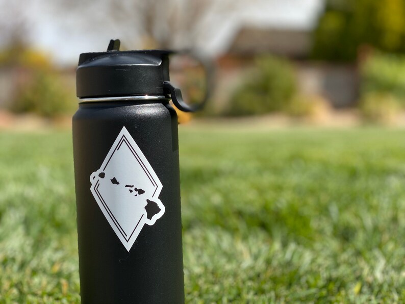 Hawaii Diamond Hawaii Hydro Flask Sticker Outdoor Sticker Etsy