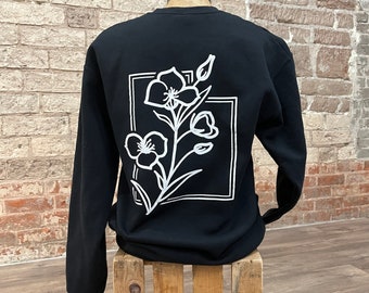Utah Wildflower Crewneck Sweatshirt Unisex Sizes Utah State Flower