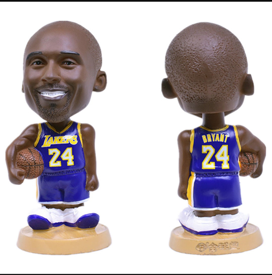 LA レイカーズの珍しいコービー・ブライアントのボブルヘッド