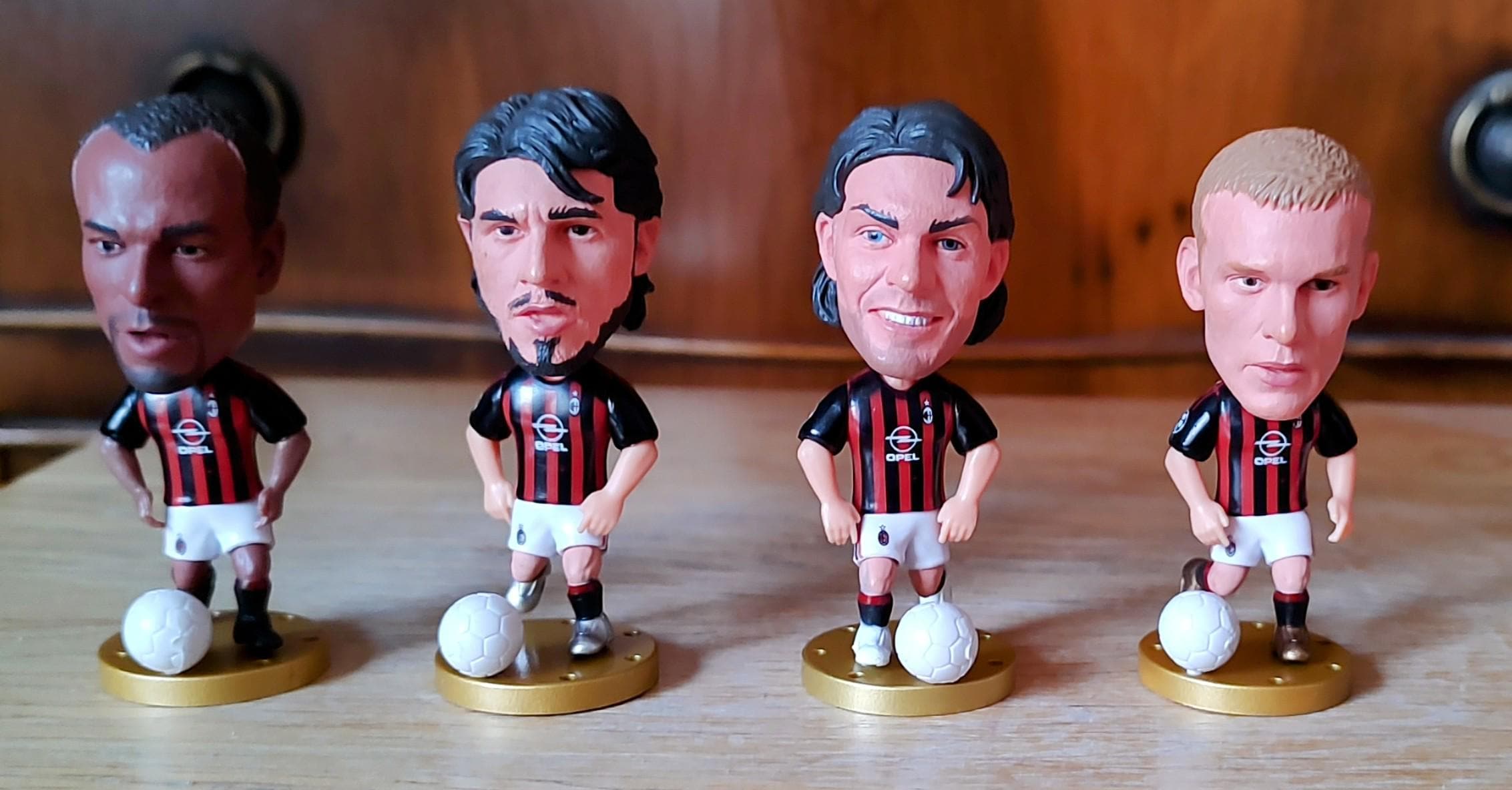 A Set of 4 X AC Milan 