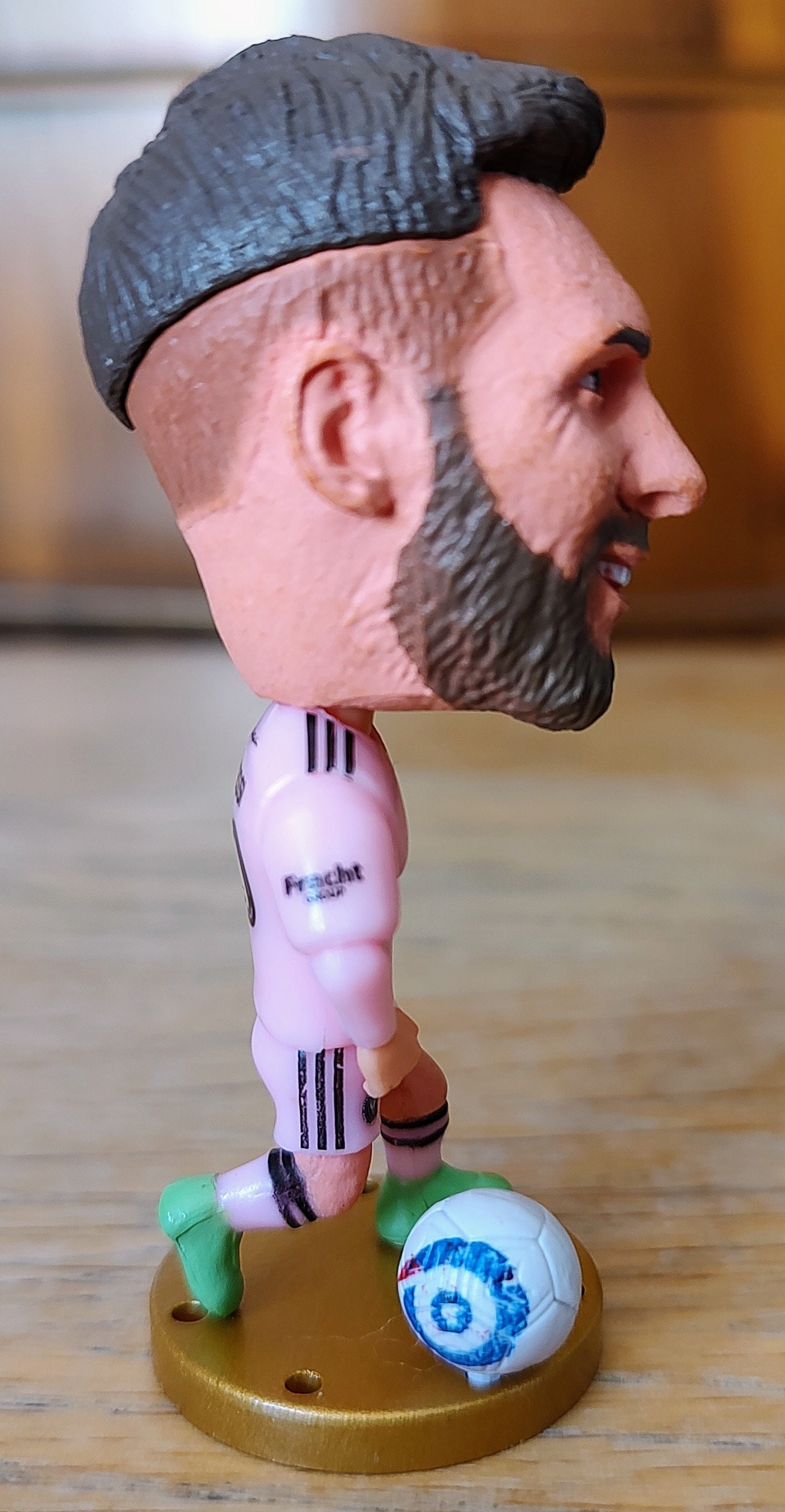 Brand New Design Mini Football Figure, Size 2.5, of Lionel Messi of