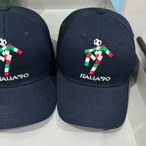 Ciao Italia 90 Logo Navy Blue Baseball Style Cap, Size Adult, fits up to 62cm head size