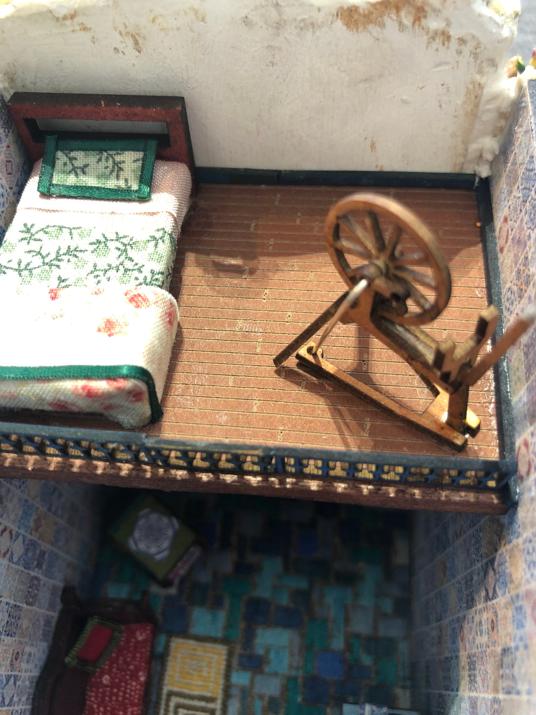 1/48th Kit Spinning Wheel Quarter Scale Etsy UK