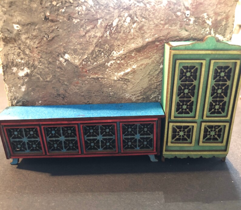 1 48th Moroccan Style Sideboard Etsy