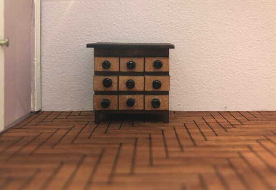 9 drawer apothecary cabinet deals