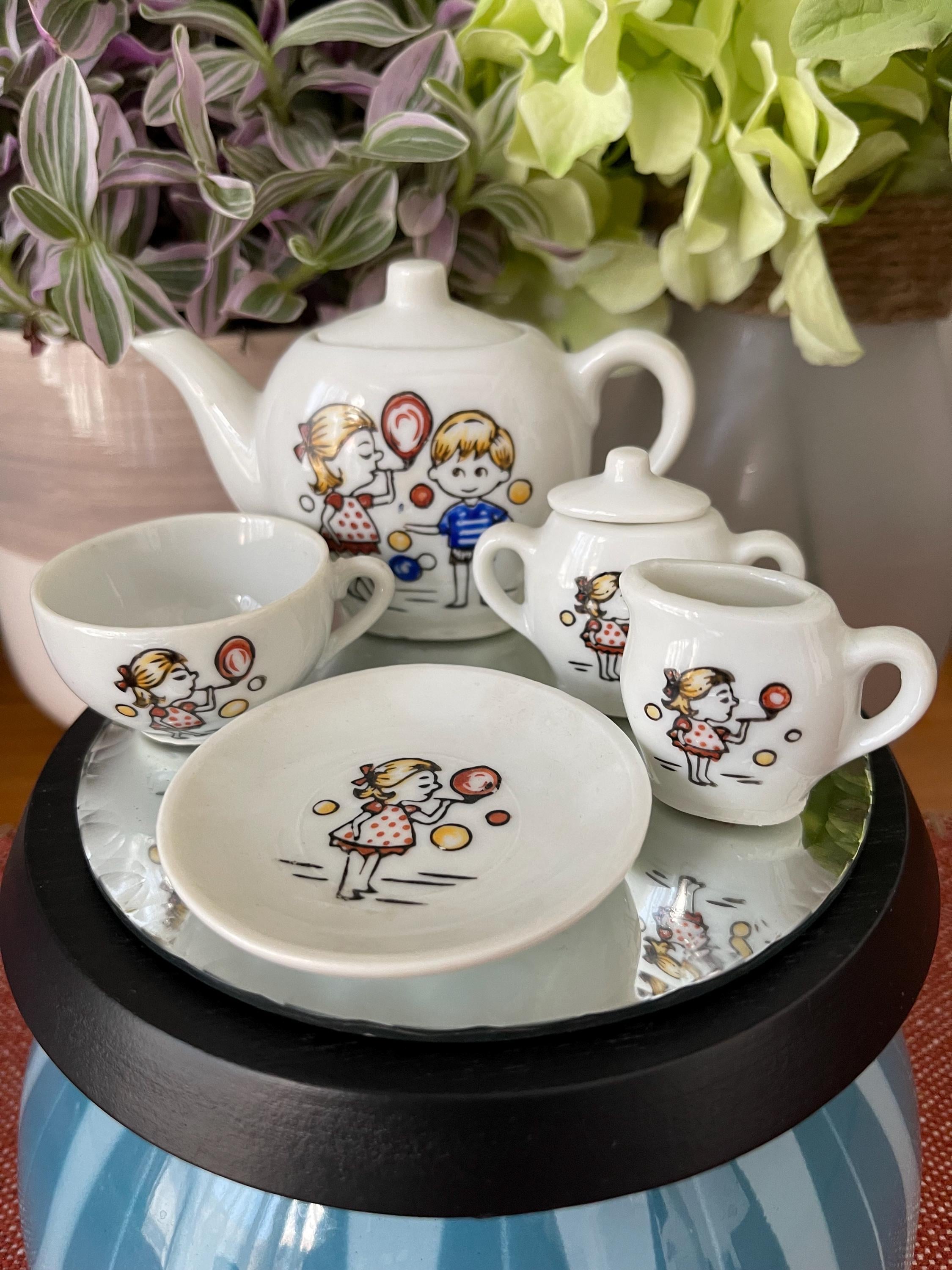 Made in Japan Miniature Tea Set - Etsy